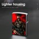 thumbnail image 4 of Call of Duty-theme Copper Metal Lighter Shell, Premium Replacement Refillable Lighter Case with Durable Metal Construction, Compatible with Zippo and Most Standard Lighter Models, 4 of 6