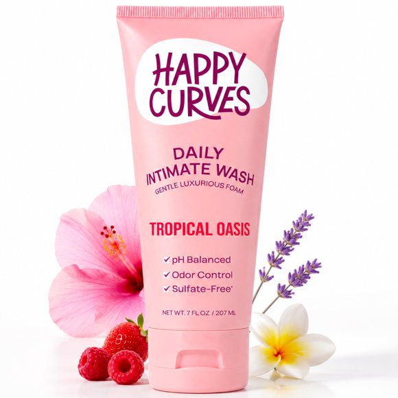 Gel íntimo HAPPY CURVES equilibrado en pH 207 ml