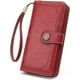 thumbnail image 1 of Cartera Para Mujer De , Con Bloqueo Rfid, Billetera Grande Con Cremallera, Monedero Para Móvil De Dama Minimalista, Tarjetero Moda De Gran Capacidad, Regalos Para Chicas Y Mujeres, 1 of 5