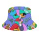 thumbnail image 5 of Tuca y Bertiey Sombrero bucket para adultos, gorra de protección solar, sombrero de pescador plegable para viajes al aire libre, pesca y actividades de verano, 5 of 6