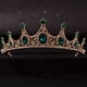 thumbnail image 1 of Elegant Vintage Baroque Crystal Tiaras - Perfect for Halloween, Bridal, and Special Occasions, 1 of 5