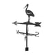 thumbnail image 3 of Metal Weathervane Farm Home Garden Patio Estaca Techo Decoración Artesanía Grúa, 3 of 3
