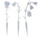 thumbnail image 4 of 3 Piezas Estacas De Flores Decoración Peque?as Estacas De Jardín Para Cama De Flores De Tumba De Primavera Blanco, 4 of 5