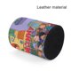 thumbnail image 4 of Manny Manitas-theme Cylinder Pen Holder Pencil Organizer with Flannel Lining PVC Leather Material Cardboard Base for study work 10*8CM, 4 of 6