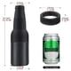thumbnail image 2 of Soporte de cerveza helada, 2 Vaya al vacío aislado de doble pared de acero inoxidable lata de cerveza y enfriador de botella con abridor de cerveza, BPA libre, se ajusta estándar 12oz, hielo, 2 of 3