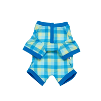 Pijama Escocés Azul Build A Bear Clásico Para Peluche