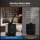 thumbnail image 5 of Humidificador Livatro Warm Mist de acero inoxidable de 3 litros con modo de reposo, 5 of 8