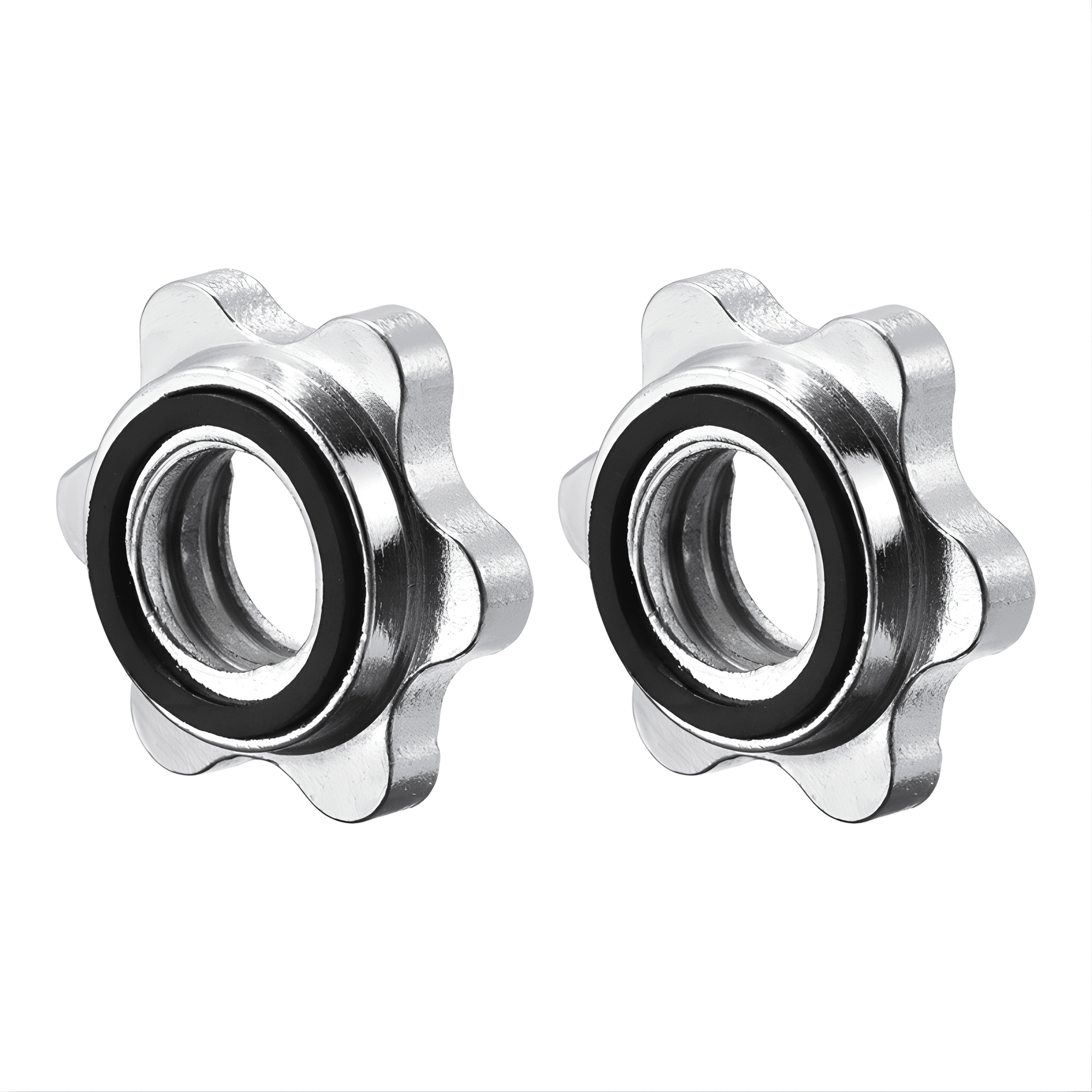 Linea Sport - Par De Topes Tuercas De Seguridad Para Barra Preolímpica 25mm