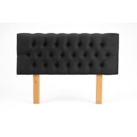 Ethan Desing - Respaldo De Cama 2 Plazas Color Gris Grafito