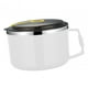 thumbnail image 1 of Cuencos Para Cereales De 1000 Ml Con Tapa Y Asa, Cuenco Para Sopa Para Cocina, Hogar, Dormitorio, Blanco, 1 of 3