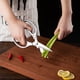 thumbnail image 3 of 1pc Stainless Steel Kitchen Scissors, Multifunctional Chicken Bone Scissors, Ultra Sharp Kitchen Shears, Heavy Duty Household Food Scissors, 3 of 4
