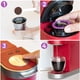 thumbnail image 4 of Cápsulas de café reutilizables Joefnel de acero inoxidable para filtros Keurig 2.0/1.0 Mini Plus (paquete de 2), 4 of 5