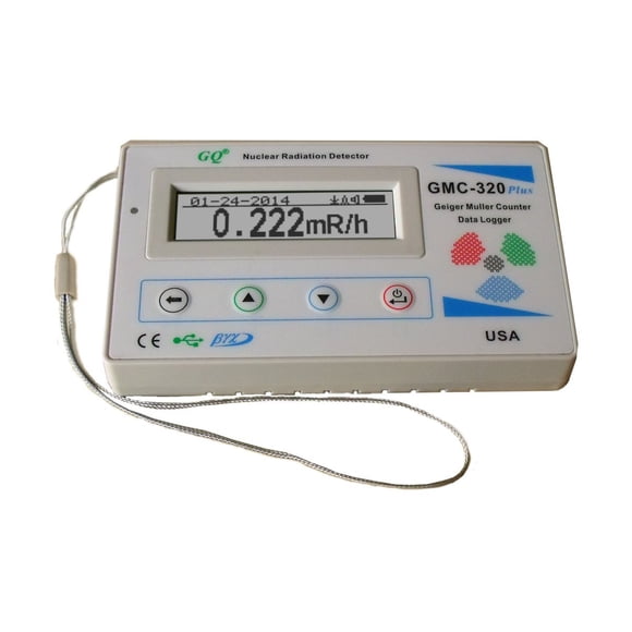 Detector De Radiación Nuclear Geiger Counter Gq Gmc 320 Plus