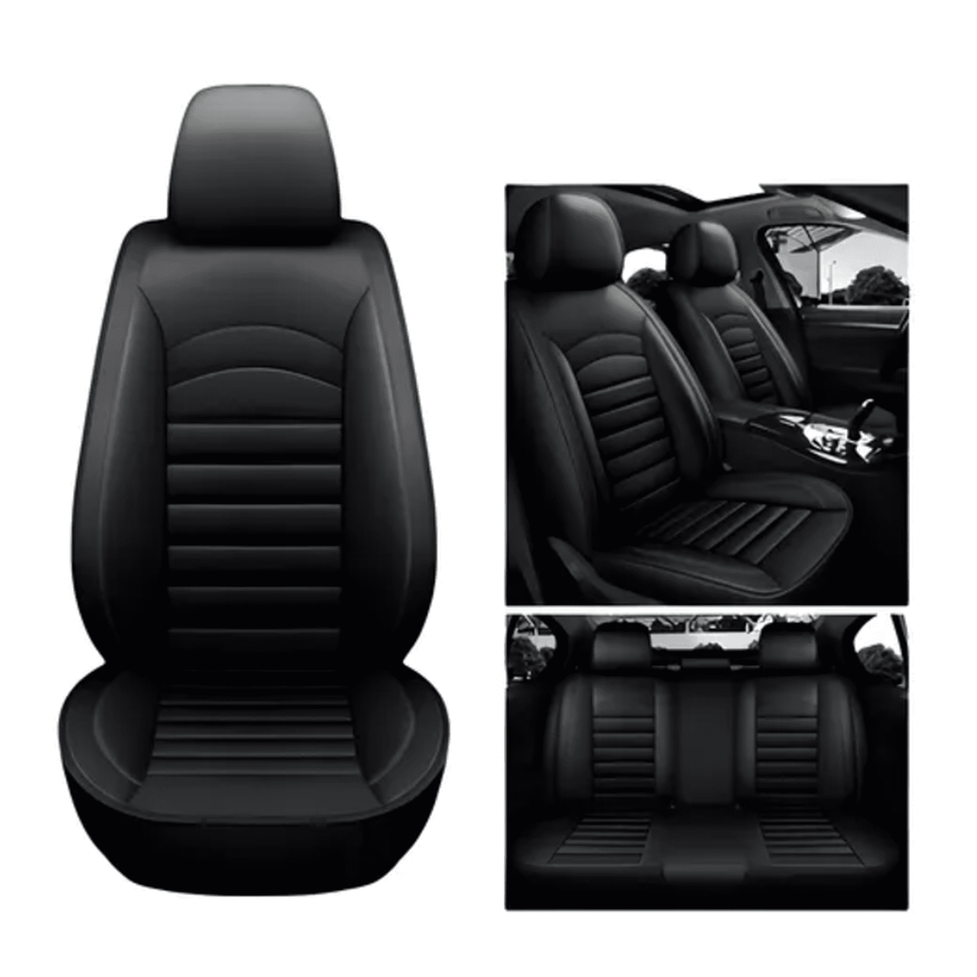 Genérico - Kit Funda Cubre Asiento Auto Premium Luxury