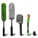 thumbnail image 1 of Kit de limpieza de ruedas de coche YeewayVeh, 4 piezas con cepillo y microfibra, 1 of 8