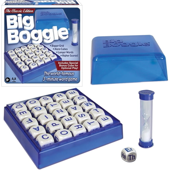 Juego Winning Moves Big Boggle 5x5 25 Cubos Letras