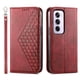 thumbnail image 5 of Funda Flip FOXDOCK para OPPO Reno 12 Pro 5G , Estilo Billetera con Diseño Rombo, Correa de Mano y Soporte, Uso Diario, 5 of 6