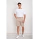 thumbnail image 1 of Short Hombre Bermuda Holgado Tipo Lino Pantalon Corto Casual 7148, 1 of 4