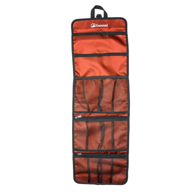 Mosquetón de escalada en roca Bolsa de almacenamiento Hardware Hebilla Titular de la bolsa Naranja
