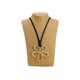 thumbnail image 1 of Collar Largo De Gamuza Flor Minimalista Mujer Boho - 38 Cm dorado 43, 1 of 5