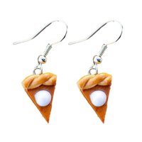 Ioensy - Pendientes De Pastel De Calabaza Para Mujer, Pendientes Colgantes Para Cumpleaños, Graduación, Halloween