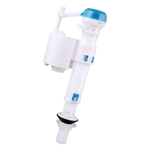 Magideal - Válvula De Descarga De Empuje Para Inodoro Doméstico G1/2 ""Extensible, Fácil De Instalar, Ahorro De Agua, Ajustable, Universal Para De , El Plastico