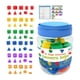 thumbnail image 5 of 60 juguetes educativos de sólidos geométricos, materiales para profesores de matemáticas, formas geométricas coloridas para el hogar, útiles escolares, 5 of 5