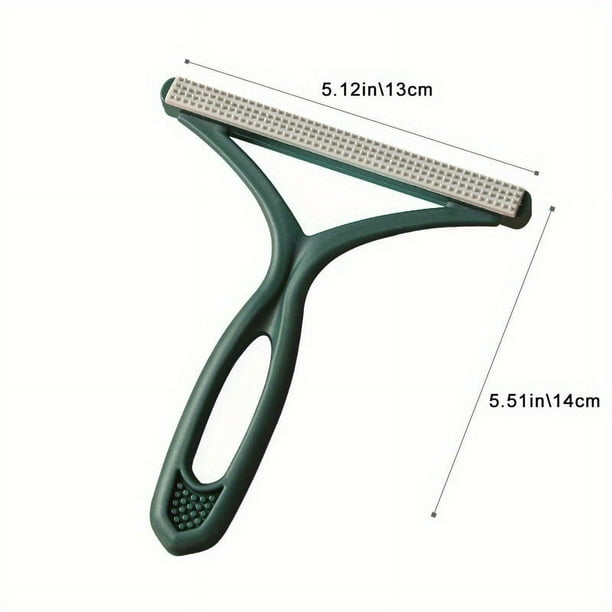 1pc Hair Scraper Double-sided Hair Removal Brush Woolen Coat Shaving Tool Manual Clothing Hair Ball Trimmer Pet Hair Remover