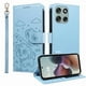 thumbnail image 4 of Funda Billetera FOXDOCK Compatible con Motorola Moto G56, Diseño Perrito Tierno, Ranuras para Tarjetas y Soporte Plegable, 4 of 6