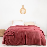 Mashini - Frazada Coral Embossed 2 P Burdeo