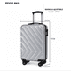 thumbnail image 2 of Maleta Cabina De 10 Kg Equipaje Chica Ruedas Viaje Avión, 2 of 6