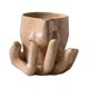 thumbnail image 1 of El Organizador De Escritorio De La Taza Del Tenedor De La Pluma De Cerámica Para La Taza Y La Mano Del Delineador De Ojos Del Lápiz Labial De Los Lápices De Cejas, 1 of 3
