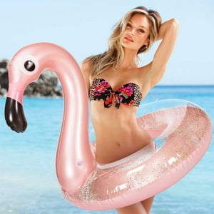 Movi - Flotador Flamenco Con Glitter