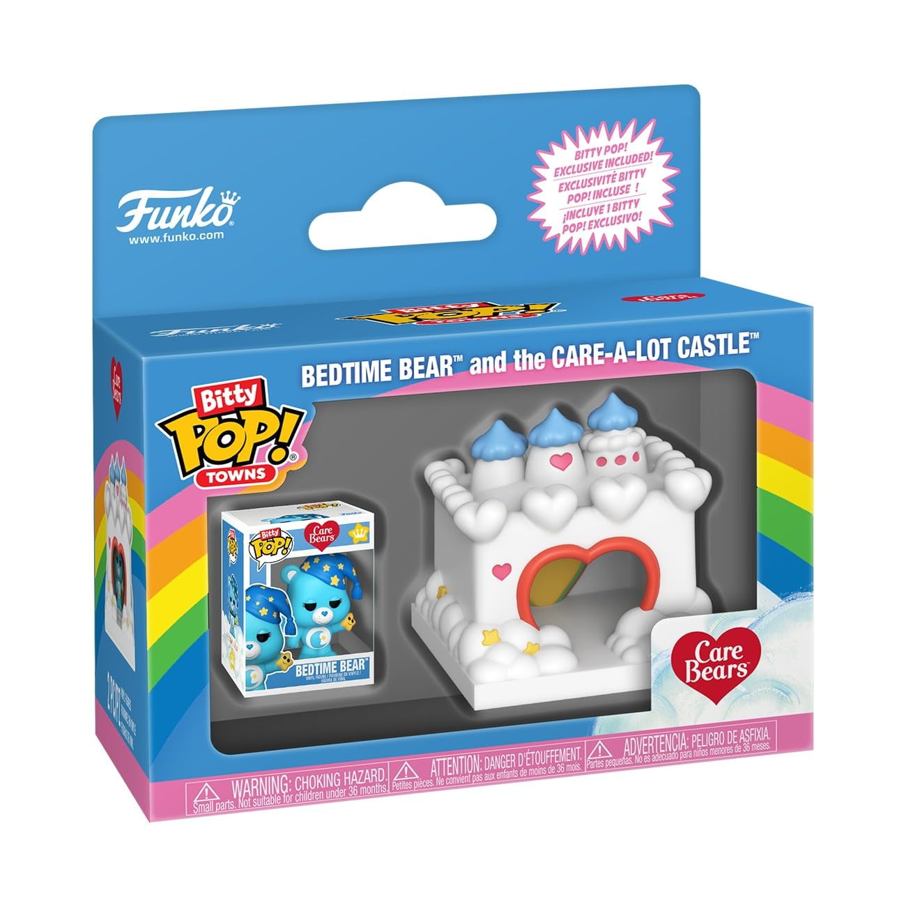 Juguete Funko Pop! Bitty Town: El Castillo De Care Bears Care-a-lot
