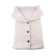 thumbnail image 3 of Saco De Dormir Manta para Bebe Recién Nacido Ultrasuave Blanco, 3 of 6