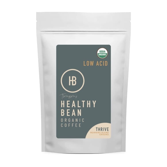 Café molido Thompson's Healthy Bean Thrive de baja acidez 311 g