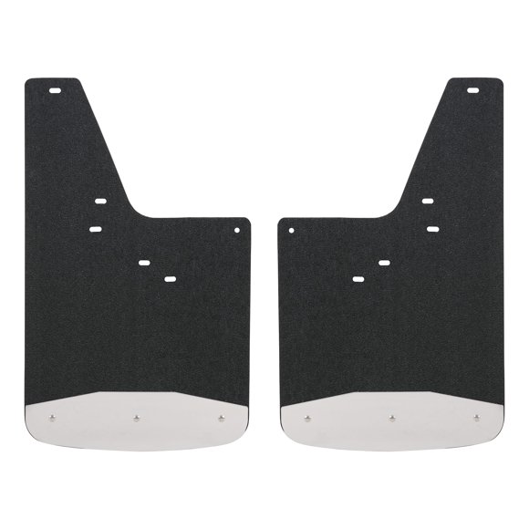 Protectores de barro LUVERNE 30 cm x 51 cm de goma texturizada negra