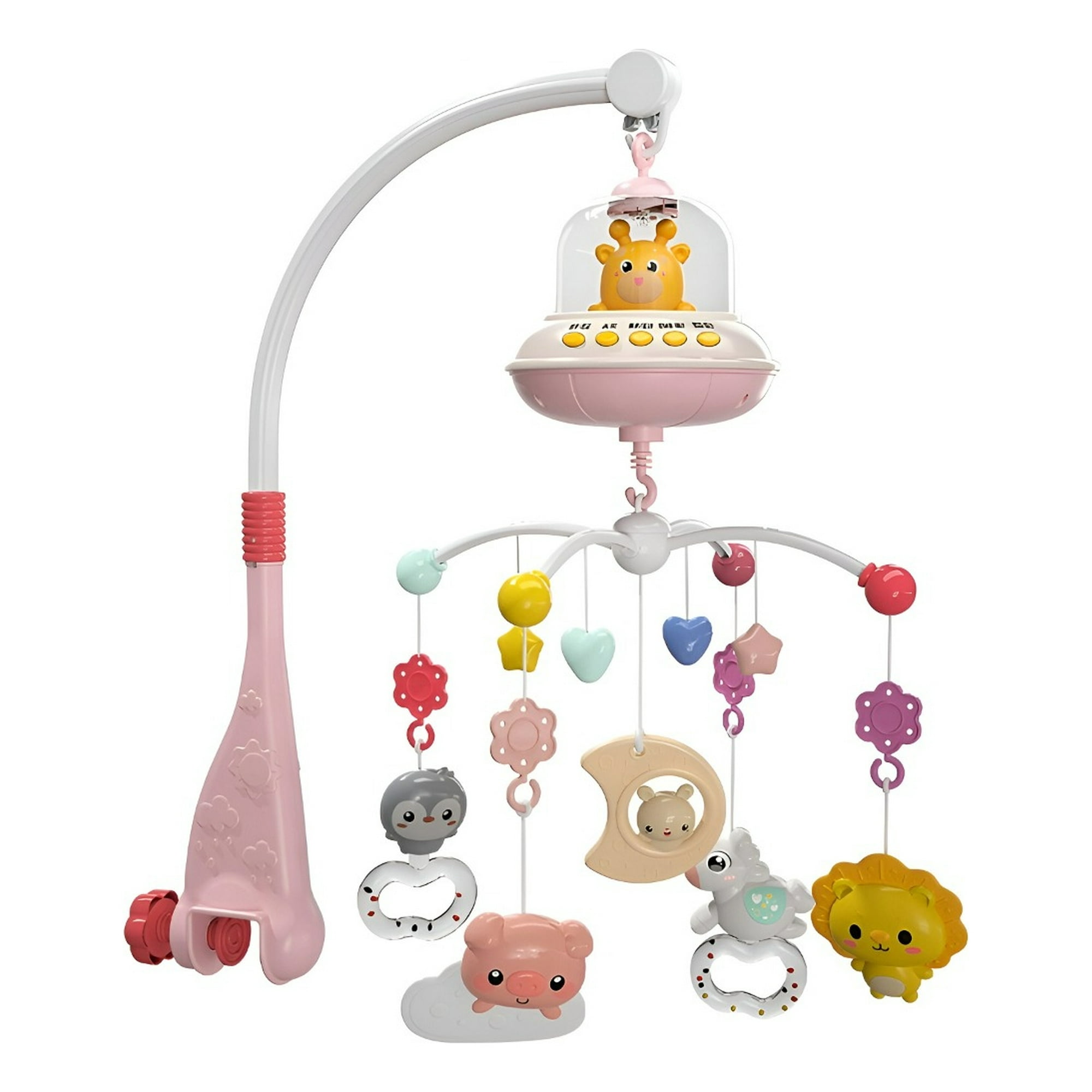 Genérico - Móvil Cuna Bebé Música Luces Sonajero Giratorio Colgante Jhn