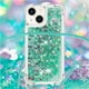 thumbnail image 2 of Funda FOXDOCK para iPhone 13 Mini con Cuerda Ajustable, Brillo Líquido, Protección Antigolpes y Lente – Ideal para Regalo, 2 of 6
