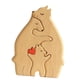 thumbnail image 4 of Familia De Osos Rompecabezas De Madera De Arte Escultura De Madera Para Regalo Para Navidad Familiar 3 Osos, 4 of 5