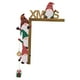 thumbnail image 1 of Decoración De Marco De Puerta De Navidad, Divertido Letrero De Esquina De Puerta Delantera Para Oficina, Hogar, Izquierda, 1 of 3
