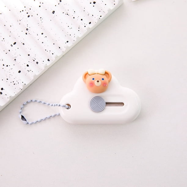 Get the Cute Mini Box Cutter Stationery Handheld Knife for Students - Perfect for Cutting Paper, Opening Packages, and Deliveries