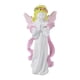 thumbnail image 1 of Figura De ángel Rezando Regalo Interior Arte Gabinete Escritorio Mesa Resina Escultura Amarillo, 1 of 3