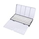 thumbnail image 5 of Estuche de metal para paletas de acuarela, latas de pintura vacías, cajas de paletas, latas de acuarela para bricolaje, acuarelas, óleos, pinturas y 52 medias sartenes, 5 of 5