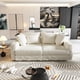 thumbnail image 2 of 102.4 " Plush Corduroy 4-Seat Sofa,Modern Comfy Upholstered Sofa Cloud Couch,Deep Seat Couches with Soft Pillows,Convertible Deep Seat Sofa Lounge Chair for Living Room Bedroom(new sku W1885P234643, 2 of 3