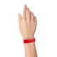 thumbnail image 3 of Pulseras Tyvek Wristco 500 Rojo Neón a prueba de manipulaciones, 3 of 8