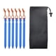 thumbnail image 5 of Paquete De 6 Clavos De Aluminio Para Carpa De Aluminio Para Uso Pesado, Viga En Y, Clavos Para Carpa, Azul, 5 of 5