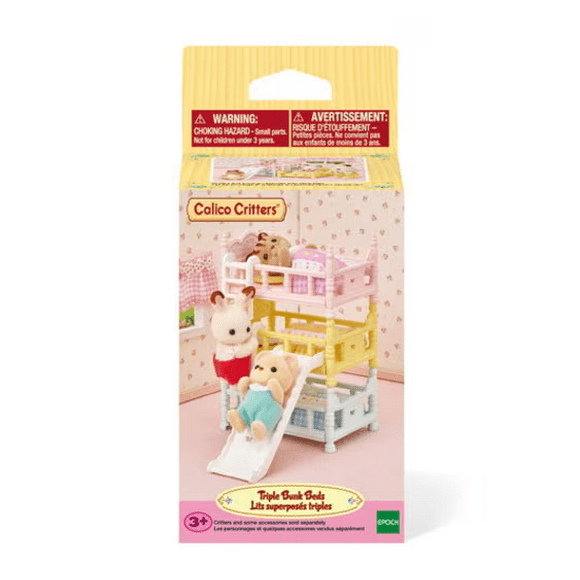 Camarote trillizos Calico critters sylvanian families