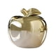 thumbnail image 4 of Mini adorno de frutas, coleccionables de mesa de cerámica de recuerdo de boda, regalo de estatua para vacaciones, oficina, decoración del hogar, fiest Oro, 4 of 5