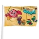 thumbnail image 1 of ¡Vamos, Bananas! Bandera impresa con temática, regalo perfecto para fanáticos, amigos y familiares, y adecuada para actividades al aire libre e interiores, decoraciones de fiesta. 90 cm × 150 cm., 1 of 6